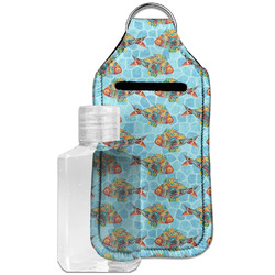 Mosaic Fish Hand Sanitizer & Keychain Holder - Large