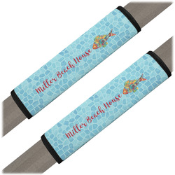 Mosaic Fish Seat Belt Covers (Set of 2)