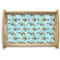 Mosaic Fish Natural Wooden Tray - Small