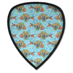 Mosaic Fish Iron on Shield Patch A