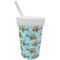 Colorful Fish Sippy Cup with Straw (Personalized)