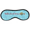 Mosaic Fish Sleeping Eye Mask - Front Large