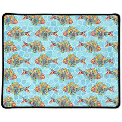 Mosaic Fish Large Gaming Mouse Pad - 12.5" x 10"