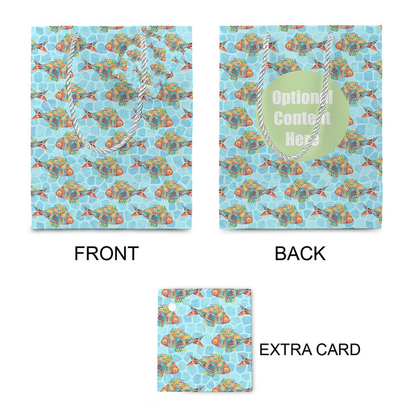 Mosaic Fish Small Gift Bag - Approval