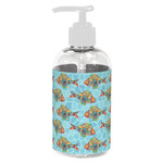 Mosaic Fish Plastic Soap / Lotion Dispenser (8 oz - Small - White)