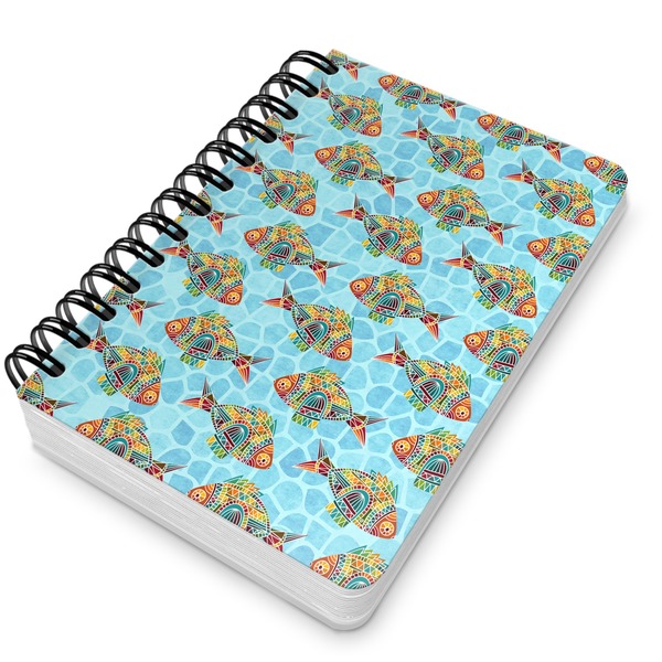 Mosaic Fish Spiral Journal 5 x 7 - Main