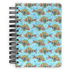 Mosaic Fish Spiral Notebook - 5x7