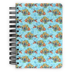 Mosaic Fish Spiral Notebook - 5x7