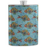 Mosaic Fish Stainless Steel Flask