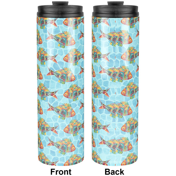Mosaic Fish Stainless Steel Tumbler 20 Oz - Approval