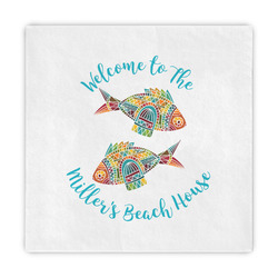 Mosaic Fish Decorative Paper Napkins