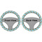 Mosaic Fish Steering Wheel Cover- Front and Back