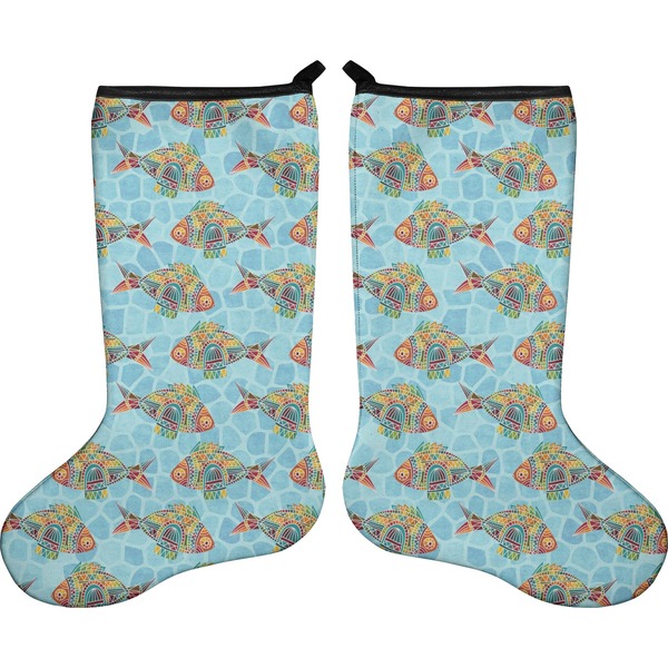 Mosaic Fish Stocking - Double-Sided - Approval