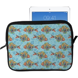 Mosaic Fish Tablet Case / Sleeve - Large