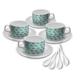 Mosaic Fish Tea Cup - Set of 4