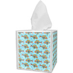 Mosaic Fish Tissue Box Cover