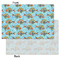 Mosaic Fish Tissue Paper - Heavyweight - Small - Front & Back
