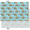 Mosaic Fish Tissue Paper - Heavyweight - XL - Front & Back