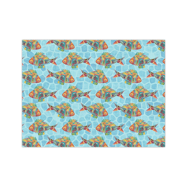 Custom Mosaic Fish Medium Tissue Papers Sheets - Lightweight