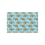 Mosaic Fish Small Tissue Papers Sheets - Lightweight