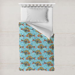 Mosaic Fish Toddler Duvet Cover