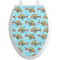 Colorful FIsh Toilet Seat Decal (Personalized)