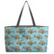 Mosaic Fish Beach Totes Bag - w/ Black Handles