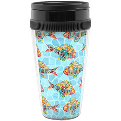 Mosaic Fish Acrylic Travel Mug without Handle