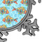 Mosaic Fish Vintage Snowflake - Detail