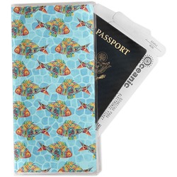 Mosaic Fish Travel Document Holder
