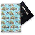 Mosaic Fish Vinyl Passport Holder