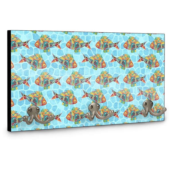 Mosaic Fish Coat Hanger Main
