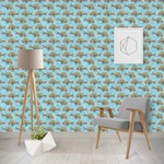 Mosaic Fish Wallpaper & Surface Covering (Water Activated - Removable)