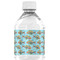 Mosaic Fish Water Bottle Label - Back View