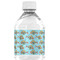 Mosaic Fish Water Bottle Label - Single Front