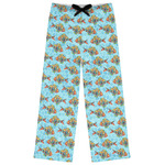 Mosaic Fish Womens Pajama Pants - 2XL