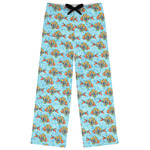 Mosaic Fish Womens Pajama Pants - XS