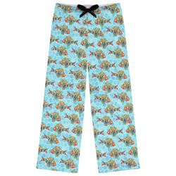 Mosaic Fish Womens Pajama Pants - XL
