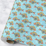 Mosaic Fish Wrapping Paper Roll - Large - Matte