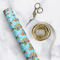 Mosaic Fish Wrapping Paper Rolls - Lifestyle 1