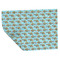 Mosaic Fish Wrapping Paper Sheet - Double Sided - Folded