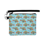 Mosaic Fish Wristlet ID Case