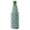 Mosaic Fish Zipper Bottle Cooler - ANGLE (bottle)