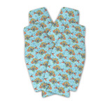 Mosaic Fish Zipper Bottle Cooler - Set of 4