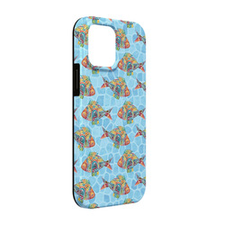 Mosaic Fish iPhone Case - Rubber Lined - iPhone 13