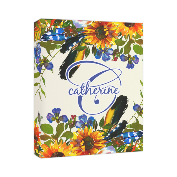 Custom Sunflowers Canvas Print (Personalized)