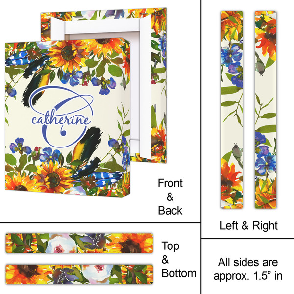 Sunflowers 11x14 - Canvas Print - Approval