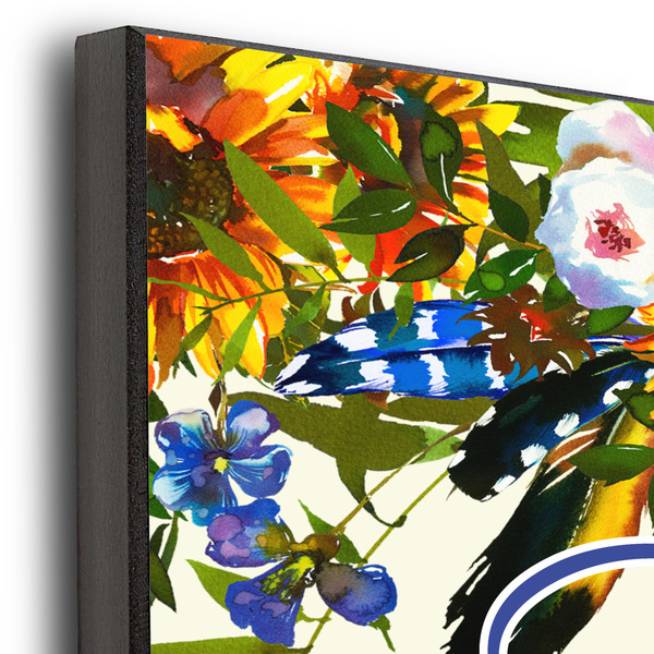 Sunflowers 11x14 Wood Print - Closeup