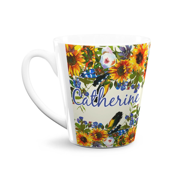 Sunflowers 12 Oz Latte Mug - Front