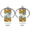 Sunflowers 12 oz Stainless Steel Sippy Cups - APPROVAL